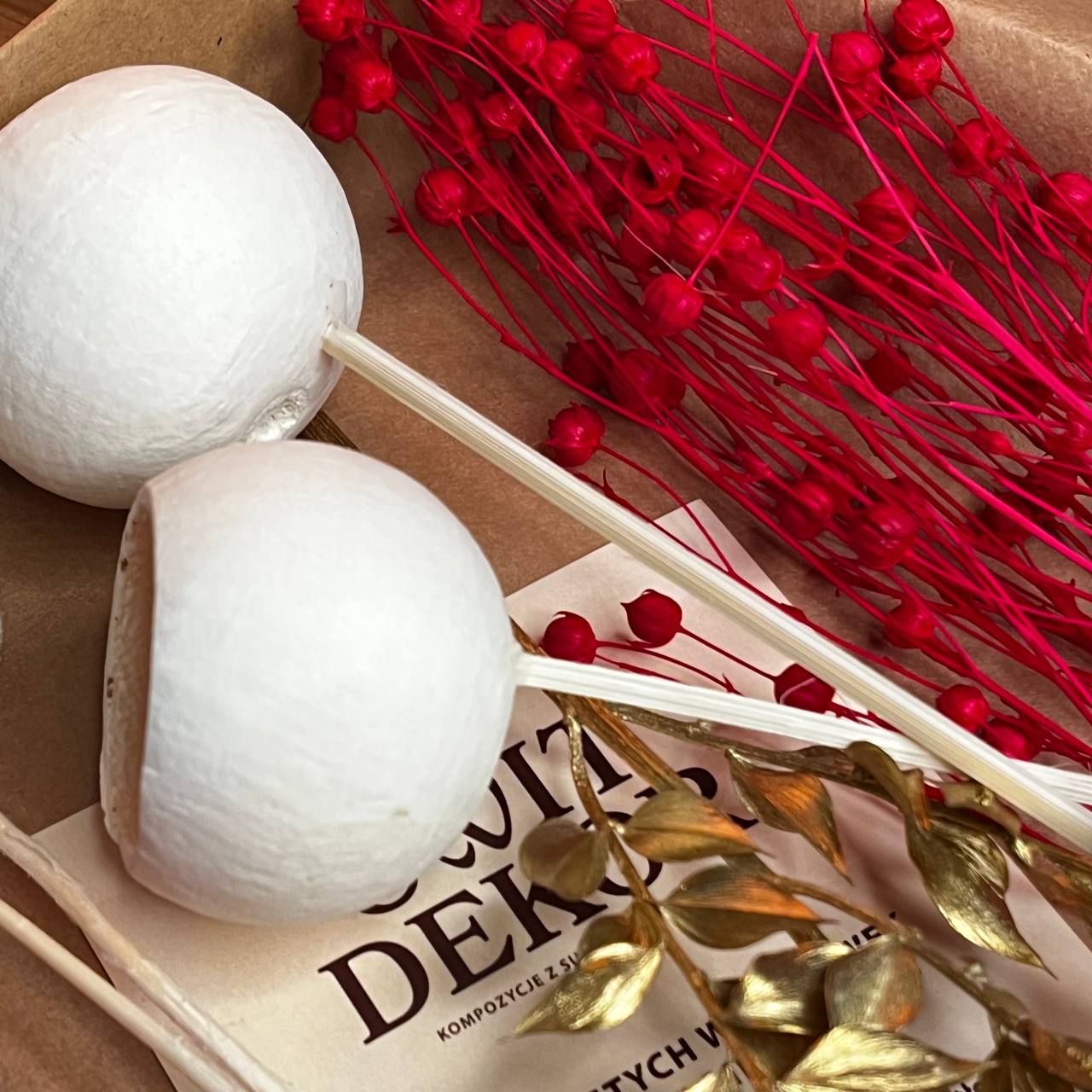 Zestaw Suszonych Roślin – Dekoracja, Wianek, Prezent, Bukiet DIY