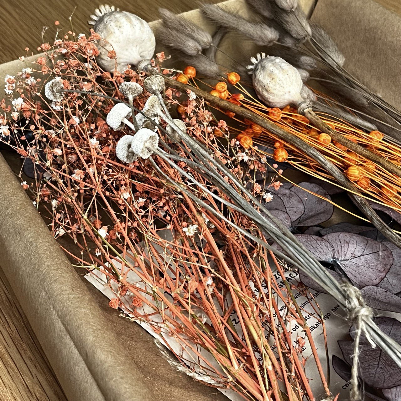 Zestaw Suszonych Roślin – Dekoracja, Wianek, Prezent, Bukiet DIY