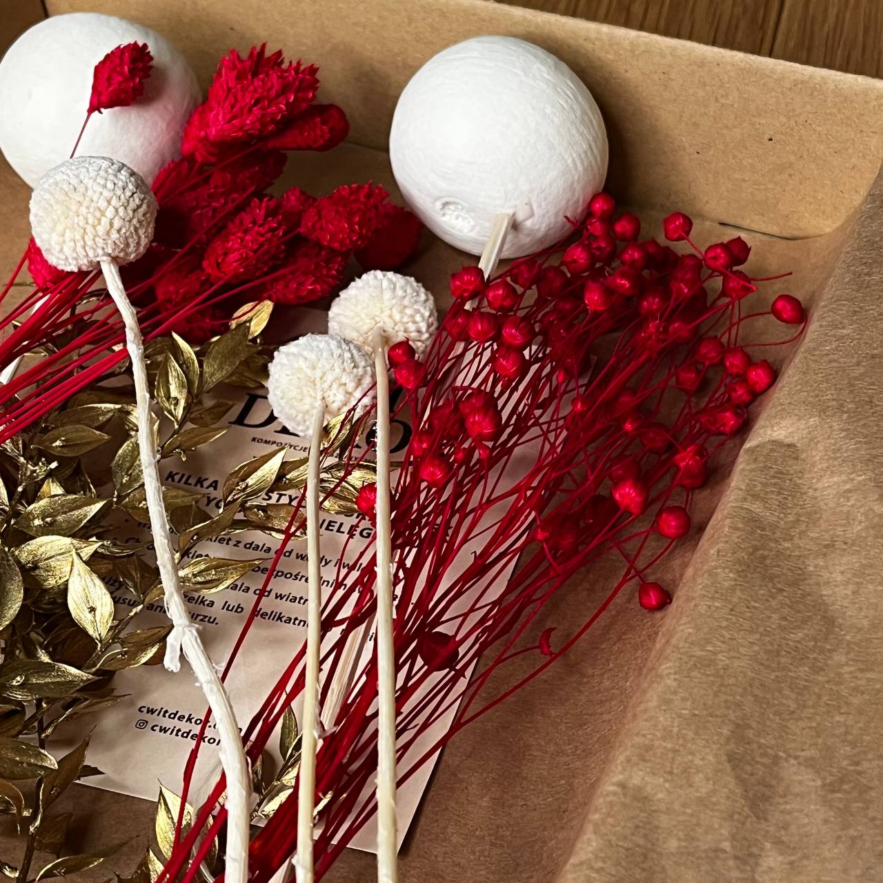 Zestaw Suszonych Roślin – Dekoracja, Wianek, Prezent, Bukiet DIY