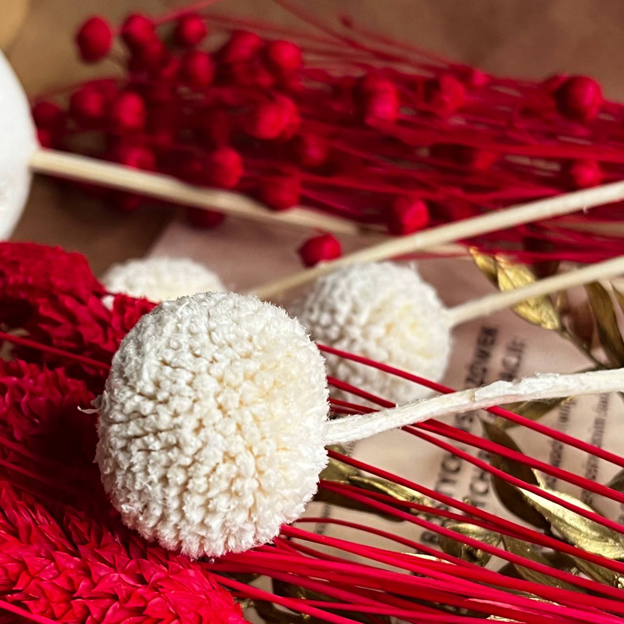 Zestaw Suszonych Roślin – Dekoracja, Wianek, Prezent, Bukiet DIY