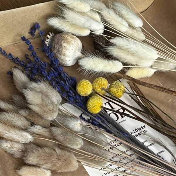 Zestaw Suszonych Roślin – Dekoracja, Wianek, Prezent, Bukiet DIY