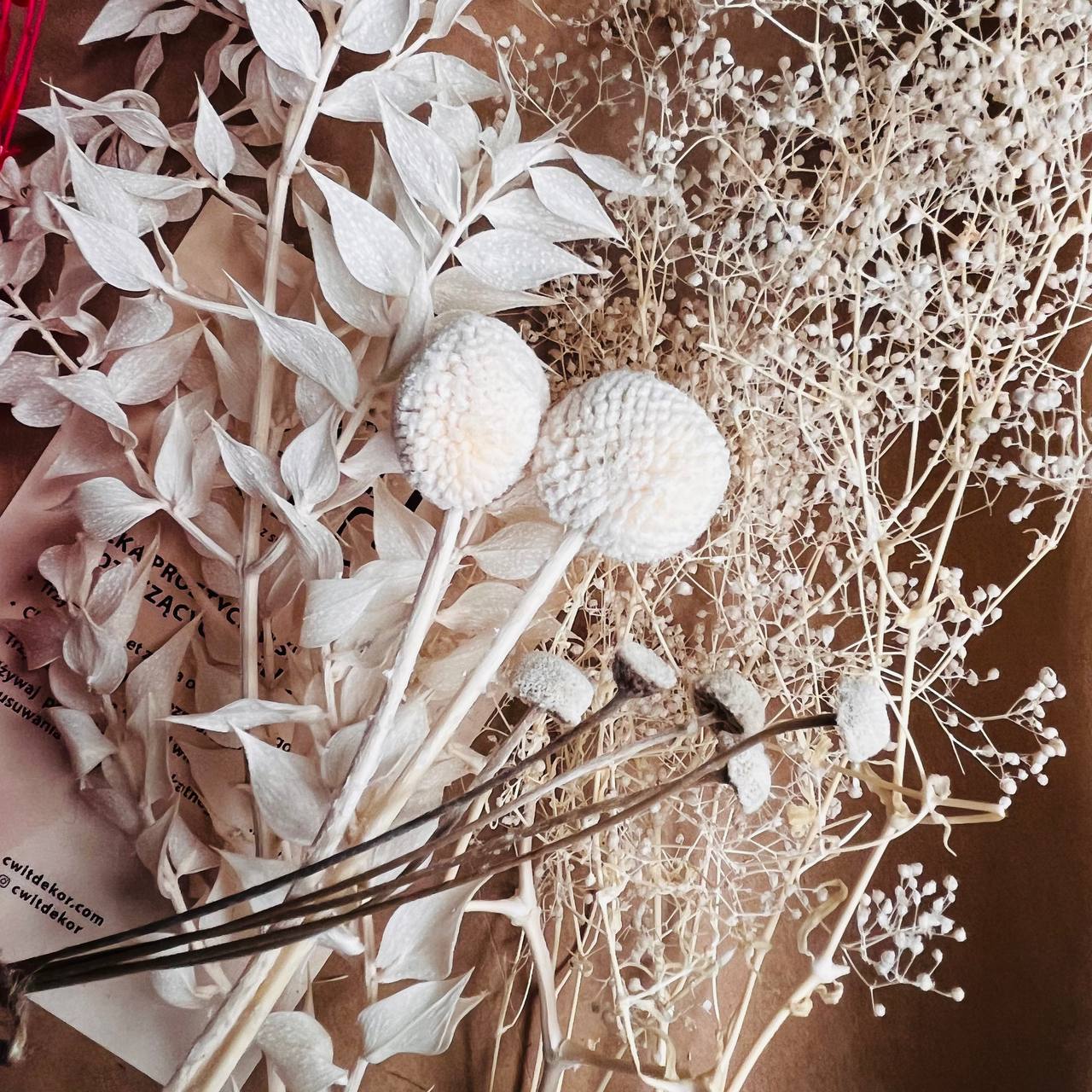 Zestaw Suszonych Roślin – Dekoracja, Wianek, Prezent, Bukiet DIY