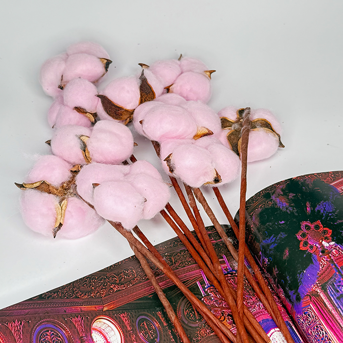 Bawełna Suszona Różowa